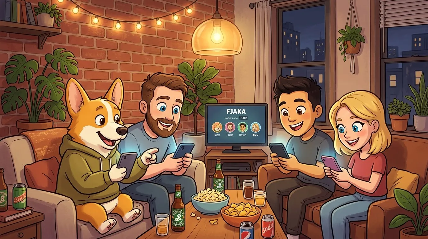 Fjaka — A party game for the couch (or the back seat)